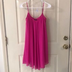 XS Hot Pink Flowy Dress